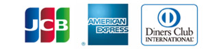 JCB,AMERICAN EXPRESS,Diners Club