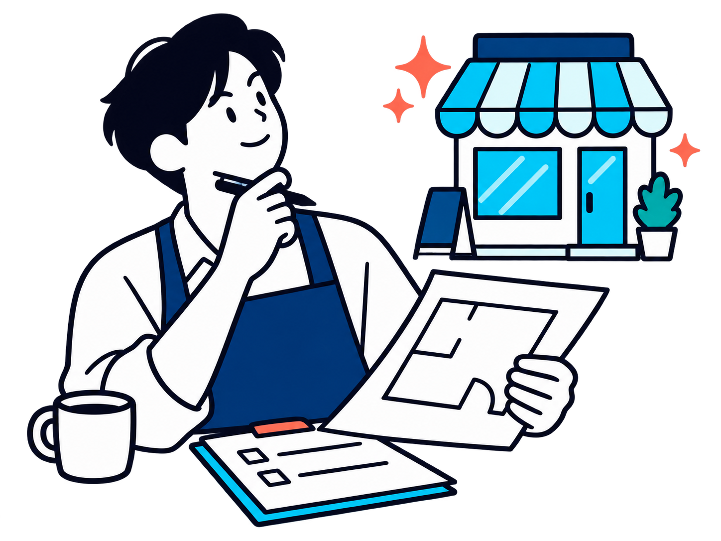 新しい店舗の出店を考える事業者