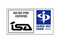 ISMS:JIS Q 27001:2014 (ISO/IEC 27001:2013）認証