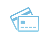 クレジットカード手数料を示すアイコン