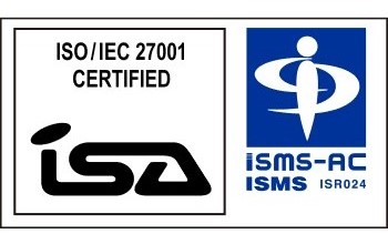 ISMS:JIS Q 27001:2014 (ISO/IEC 27001:2013）認証